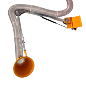 ASA-3 Clear PU Extraction Arm - 2m, 3m & 4m