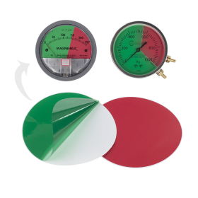 Red or Green Gauge Stickers