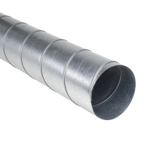 3m Length - Galvanised Spiral Duct