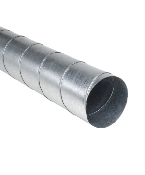 1.5m Length - Galvanised Spiral Duct