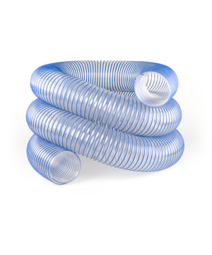 Heavy Duty Blue Spiral - Flexible Ducting - 5/10m Lengths